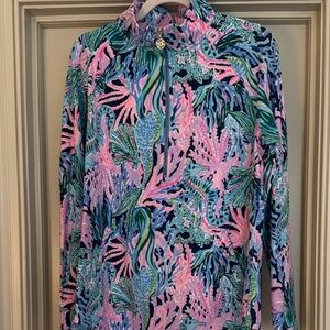 Lilly Pulitzer Multicolor Tropical Print Sweatshirt